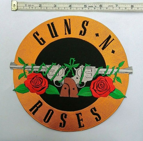 Guns N' Roses Band Music Logo Hard rock Badge Embroidered Iron-On Sew-On patch - Picture 6 of 8