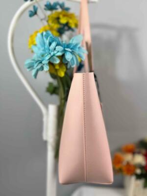 MANSUR GAVRIEL ピンクトートバッグ small-zip-tote-dahlia-228666.