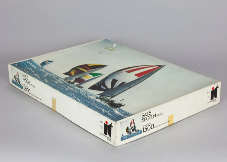 Puzzle INTERNATIONAL TEAM 1500 pz - 9012 - 58x78 cm - Vele Voiles Sails - NEW! - Immagine 4 di 4