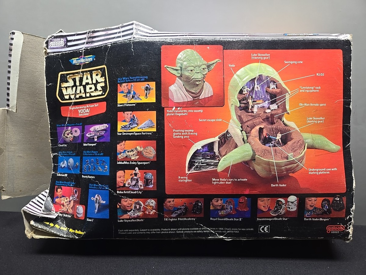 Star Wars Micro Machines Yoda/Dagobah Playset Transforming Action