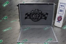 Intercambiador de calor de montaje frontal CSF pulido con protector de roca M3 M4 F8X 2015-2020 S55B30