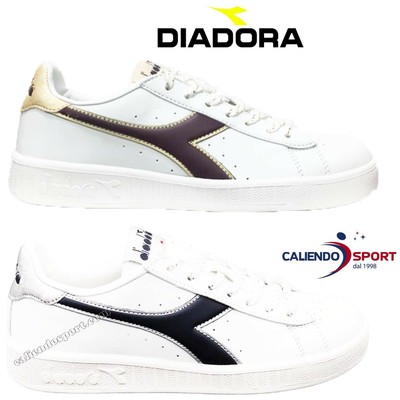 SCARPA GAME P WN DONNA DIADORA 173097 C4656 C4816 BIANCO SPORT SNEAKER | eBay