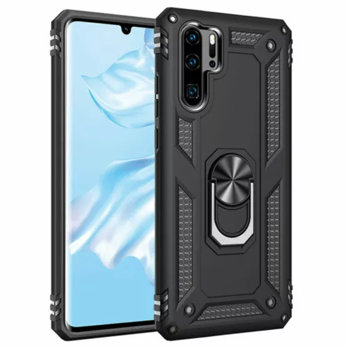 Shockproof Cover Armor Ring Case For Huawei P40 P30 P20 Lite Mate 40 Pro P Smart - Picture 8 of 10