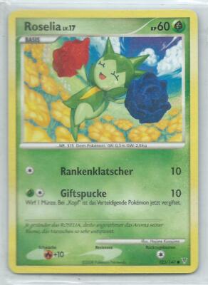 Roselia Basis Lv.17 60 KP Pokemonkarte