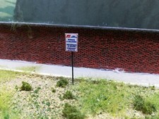 Plastico Ferroviario cartelli Segnaletica