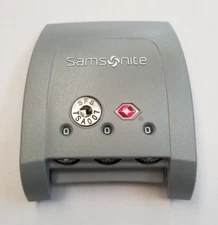 Samsonite F'lite GT Replacement Part Center Combination Lock Flite Luggage Aeris