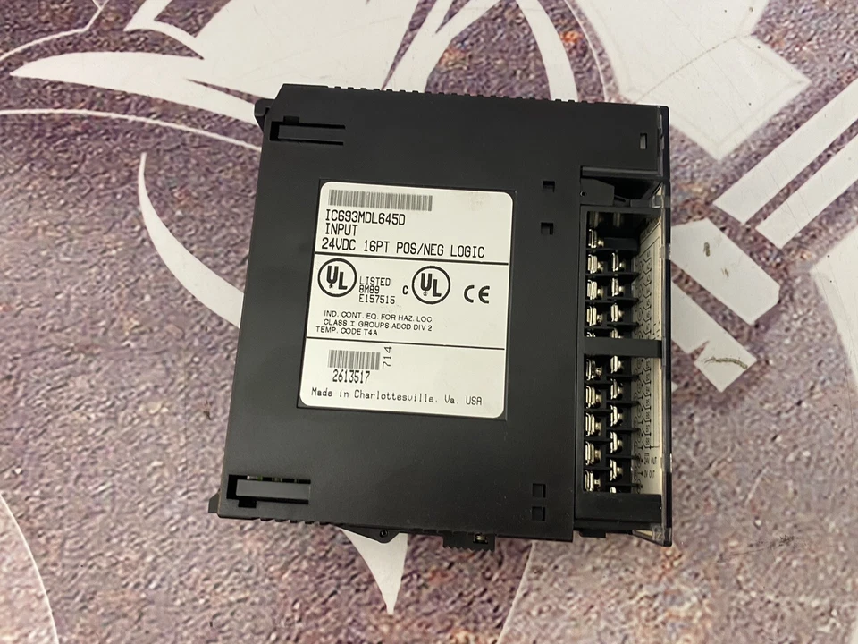 Fanuc IC963MDL 645D Input Module 24VDC 16Pt POS/NEG Logic - Image 2 of 4