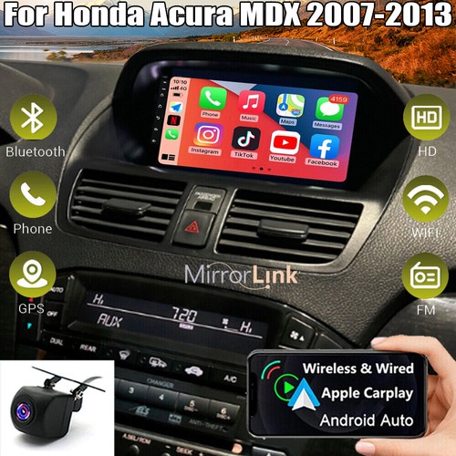 Car Stereo Radio GPS Navi Fit For Apple Carplay For Honda Acura MDX 2007-2013 - 第 1/17 張圖片
