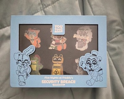 Youtooz Five Nights at Freddy's Security Breach Collector's Edition Pin Set 2022