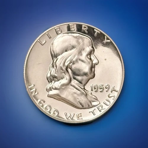 1959 Franklin Half Dollar Proof