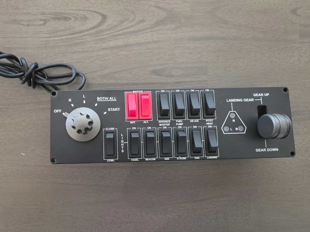 Logitech Flight Instrument Panel Video Game Controllers for sale