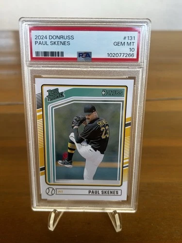 2024 Panini Donruss - Rated Prospects Paul Skenes #131 PSA 10
