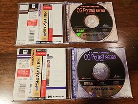 Sega Saturn VirtuFighter CG Portrait Controller Set of 10 Used, Working