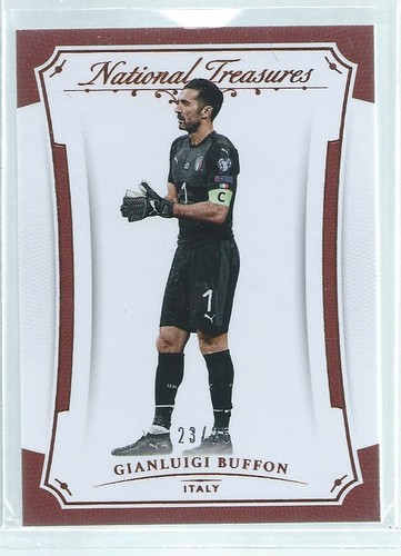 Gianluigi Buffon #52 card from 2018 Panini National Treasures
