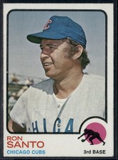 1973 Topps RON SANTO #115 (VG-EX)