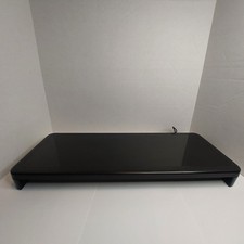 Black Monitor Riser Stand with 4-Port USB Hub Desk Organizer Platform Tested 22"