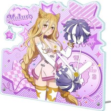 NEW Date A Live IV Mukuro Acrylic Desk Clock Cheerleader Ver. Official Japan