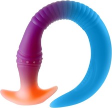 22.2 inch Super Long Large Butt Plug Dildo, Silicone Huge Anal Plug Prostate Mas
