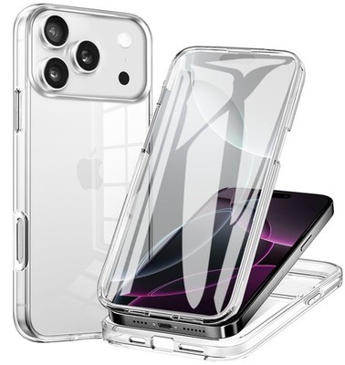 Handy Hülle Für iPhone 17 16e 15 14 13 12 Pro Max 360° Handy Schutz Case Bumper