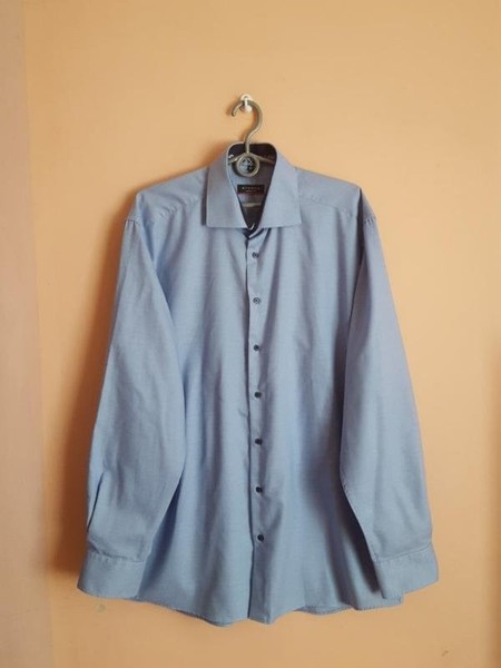 Men ETERNA Shirt Navy 44 / XXL / 52