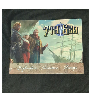7th Sea Role Playing Game Reference Guide Book RPG Booklet Tabletop Rulebook