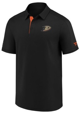 Fanatics Men s Anaheim Ducks Authentic Pro Travel Polo Jersey Shirt Medium M NHL