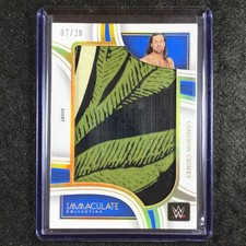 2023 Immaculate WWE CAMERON GRIMES Jumbo Memorabilia Shirt Relic 7/20
