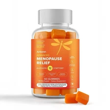 Amberen Menopause Relief Gummies – Hot Flashes, Hormone Balance, 60 Count