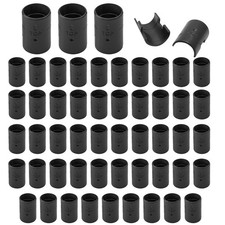 Wire Shelf Clips 1 Inch Plastic Shelf Lock Clips 52 Pack