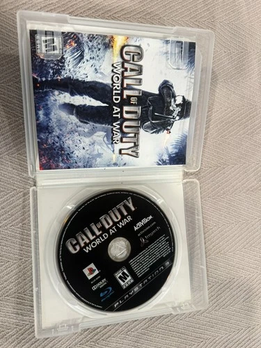 COD Call of Duty: World at War PlayStation 3 PS3 CIB Complete Tested Works