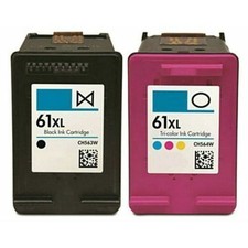 61XL High Yield Black  Tri-Color Ink Cartridges 2-Pack