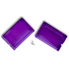 Transparent Purple Sega Genesis Replacement Game Cartridge Everdrive Shell Case
