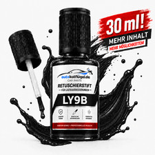 Lackstift LY9B Brilliantschwarz 30ml AUDI Autolack Retuschierstift