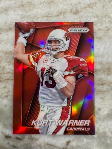 Kurt Warner 2014 Panini Prizm Red Prizms Parallel #33 Arizona Cardinals