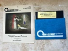 WIZARD AND THE PRINCESS Atari 400/800 Disk, Manual, Tested