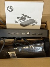 HP USB-C Universal Dock Station L12769-001 HSA-B005DS with 90W AC New Open Box