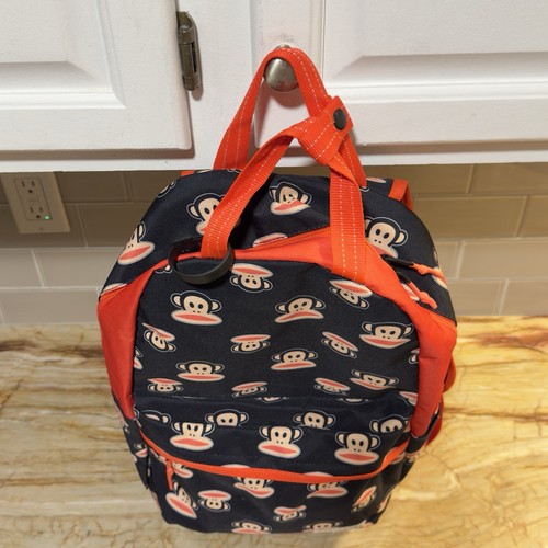 Paul Frank "Julius the Monkey" Print Backpack by Mad Engine NWOT - Picture 7 of 22