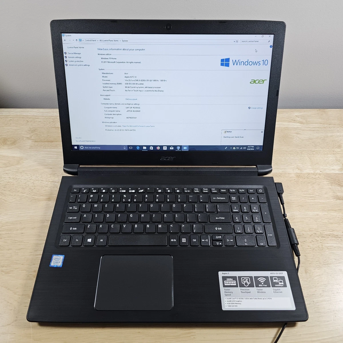 Acer Windows 10 4 GB RAM PC Laptops & Netbooks for sale | eBay