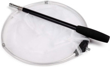 Insect and Butterfly Net with 12" Ring, 24" Net Depth, Handle Extends to 59 I...