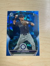 2023 Bowman Draft Sapphire Colt Emerson BDC-42 Mariners RC 1st Bowman