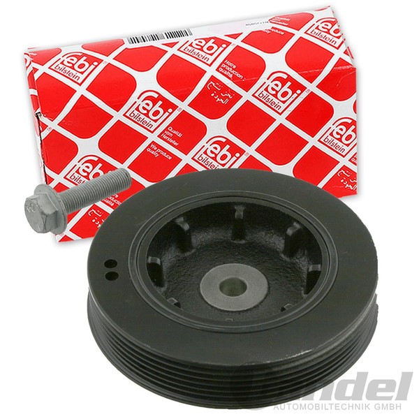 Febi Riemenscheibe Kurbelwelle FüR Renault 19 Chamade I II Clio II Kangoo 1.9-image