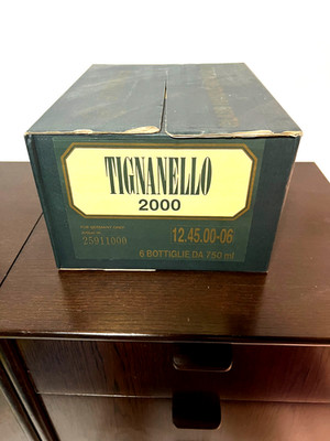Tignanello - Jahrgang 2000,  Antinori, Toscana IGT, Italien, Rarität!