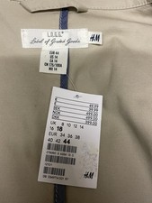 H&M- leichter - Pea-Mantel Mantel Damen Gr. UK-16” EUR-44” US-14