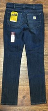 CARHARTT Women  s Rugged Flex Slim Fit Jeans BD4976-W Size 6 Reg NEW
