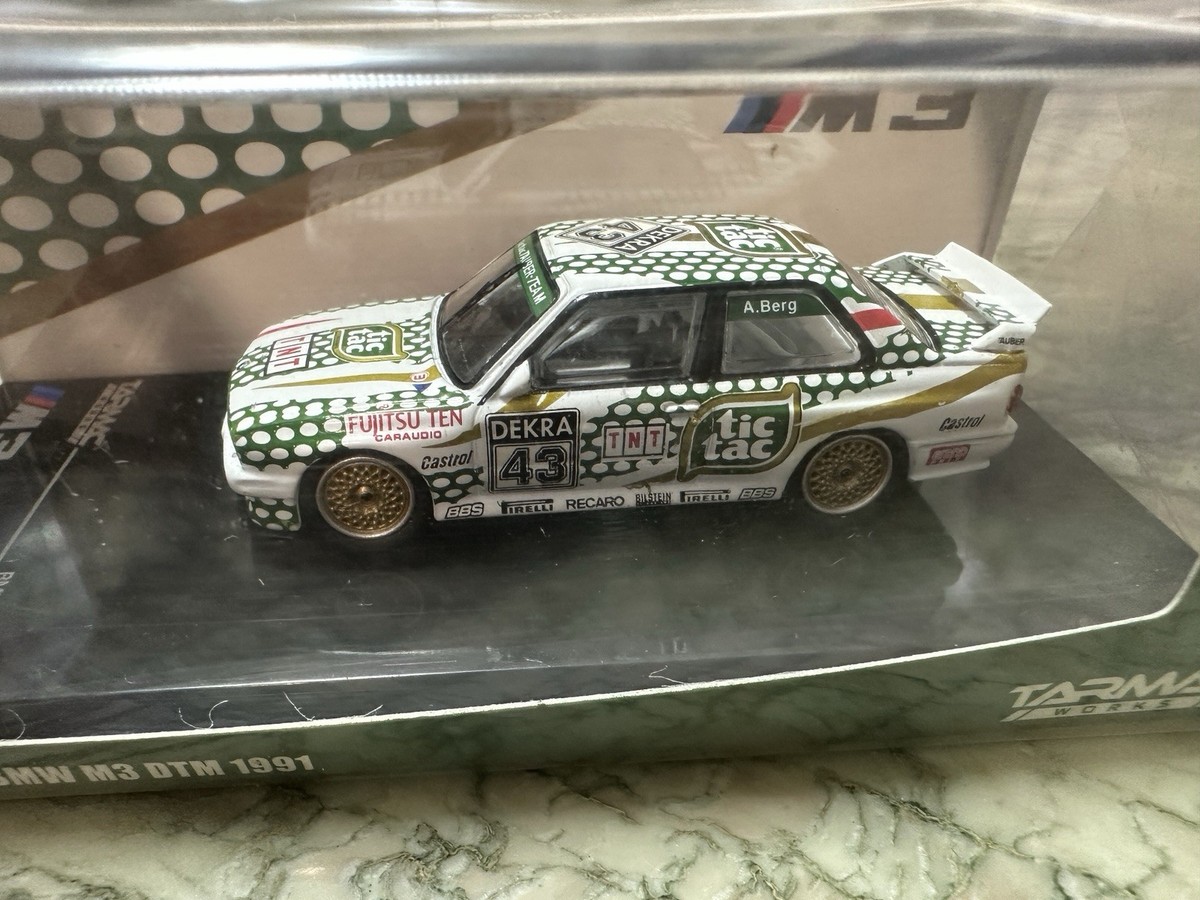 ★特注品!★BMW M3 1/43【E30 tictac】ミニカー 1/43 ミニチャンプス BMW M3(E30) 1987 （ブラック） - ミニカー