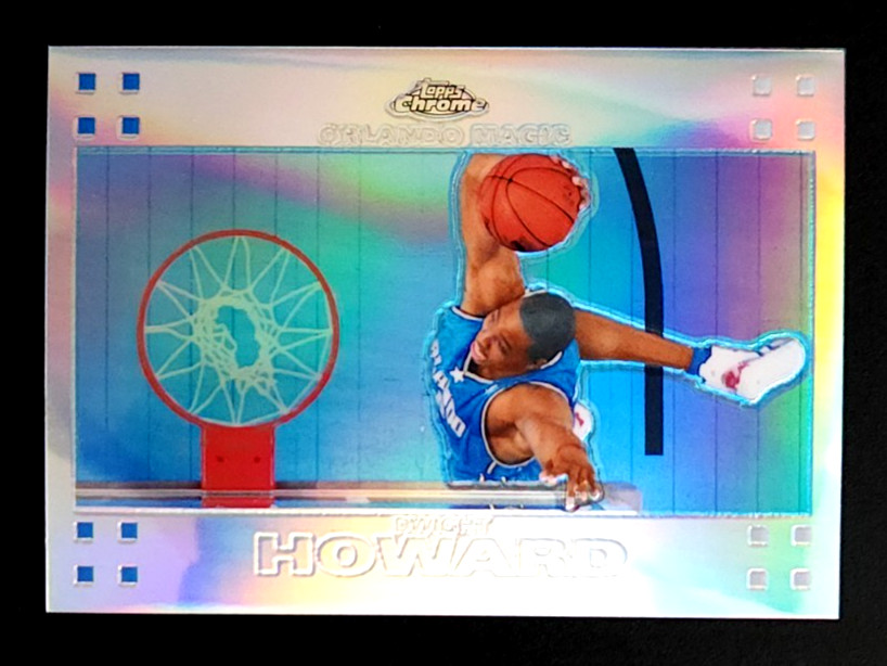 DWIGHT HOWARD 2007-08 TOPPS CHROME REFRACTOR #14 /999 ORLANDO MAGIC