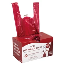 Ubbi Pet Waste Sacks, Lavender Scented Cat Litter Disposal Bags, Leak Proof