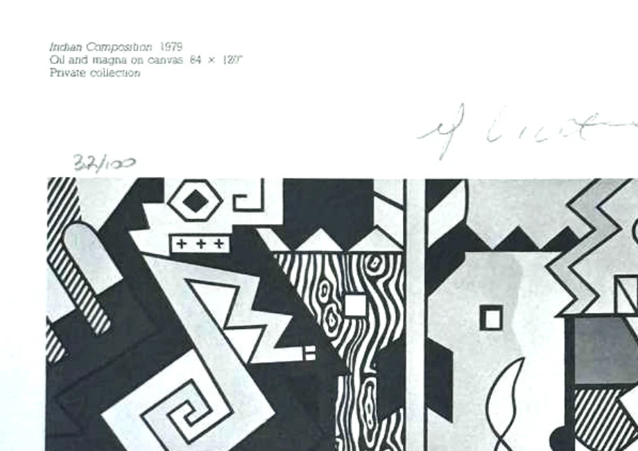 Roy Lichtenstein, Original Hand-signed Lithograph with COA & Appraisal of $3,500 - image 4 of 4