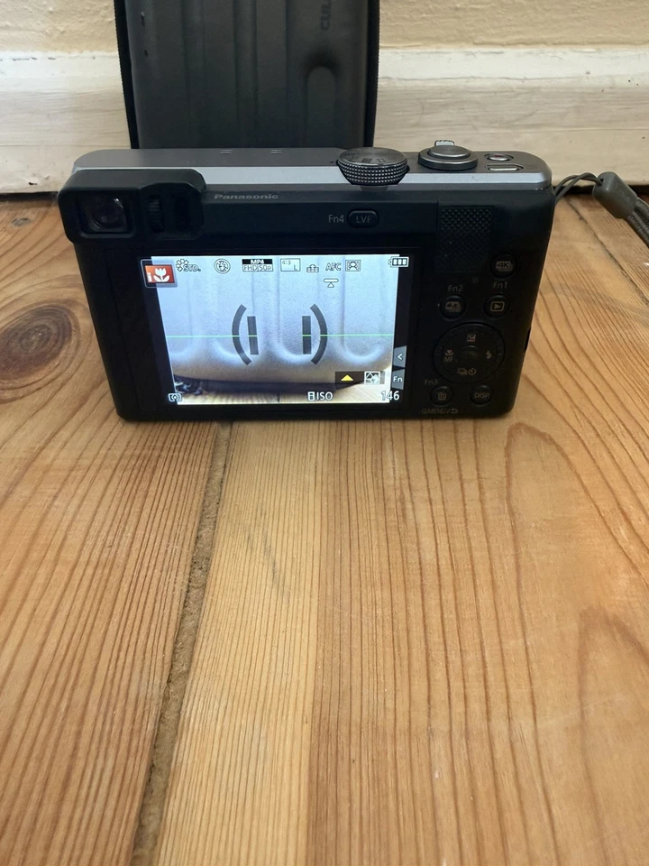 Panasonic Lumix DMC-TZ81 schwarz Silber Digitalkamera | voll funktionsfähig, Foto 4 von 5