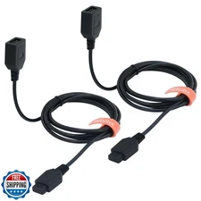 YEZriler 9 Pin Controller Extension Cable for Sega MD, Classic Retro Game Con